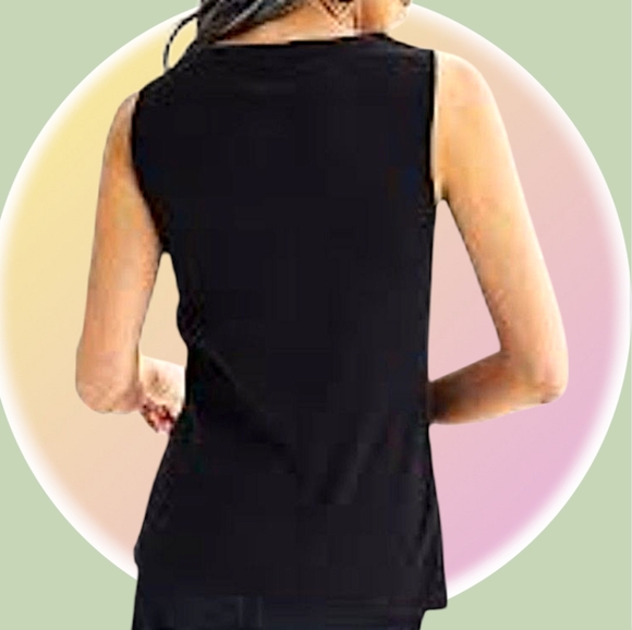 NWT Sz XL Croft & Barrow Bateau Sleeveless Top - Picture 3 of 7